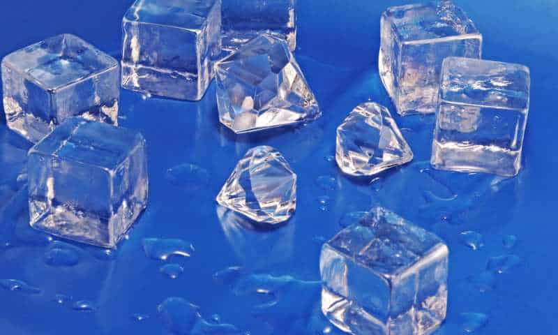 Do Diamonds Melt Ice?