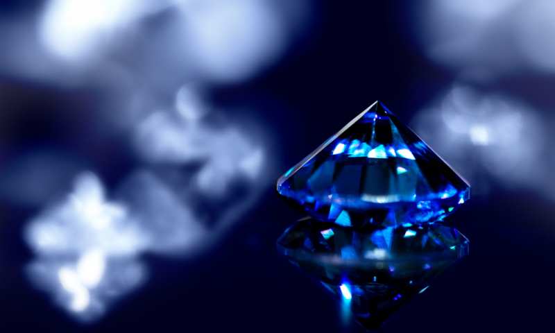Why Do Diamonds Turn Blue In Blacklight?